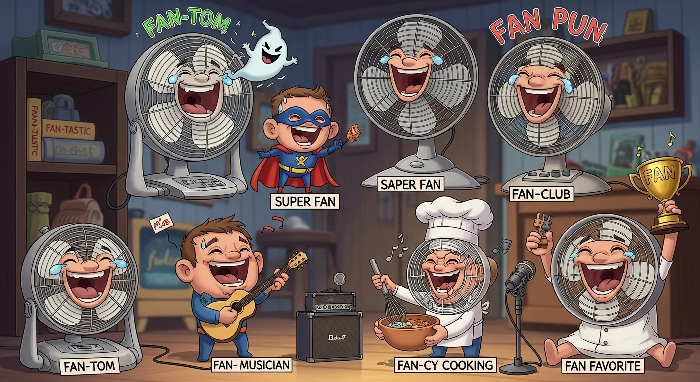 Funny Fan Puns