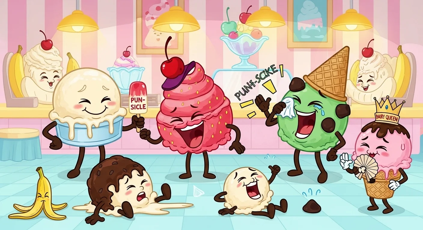 Funny Ice Cream Puns That Make You Laugh
