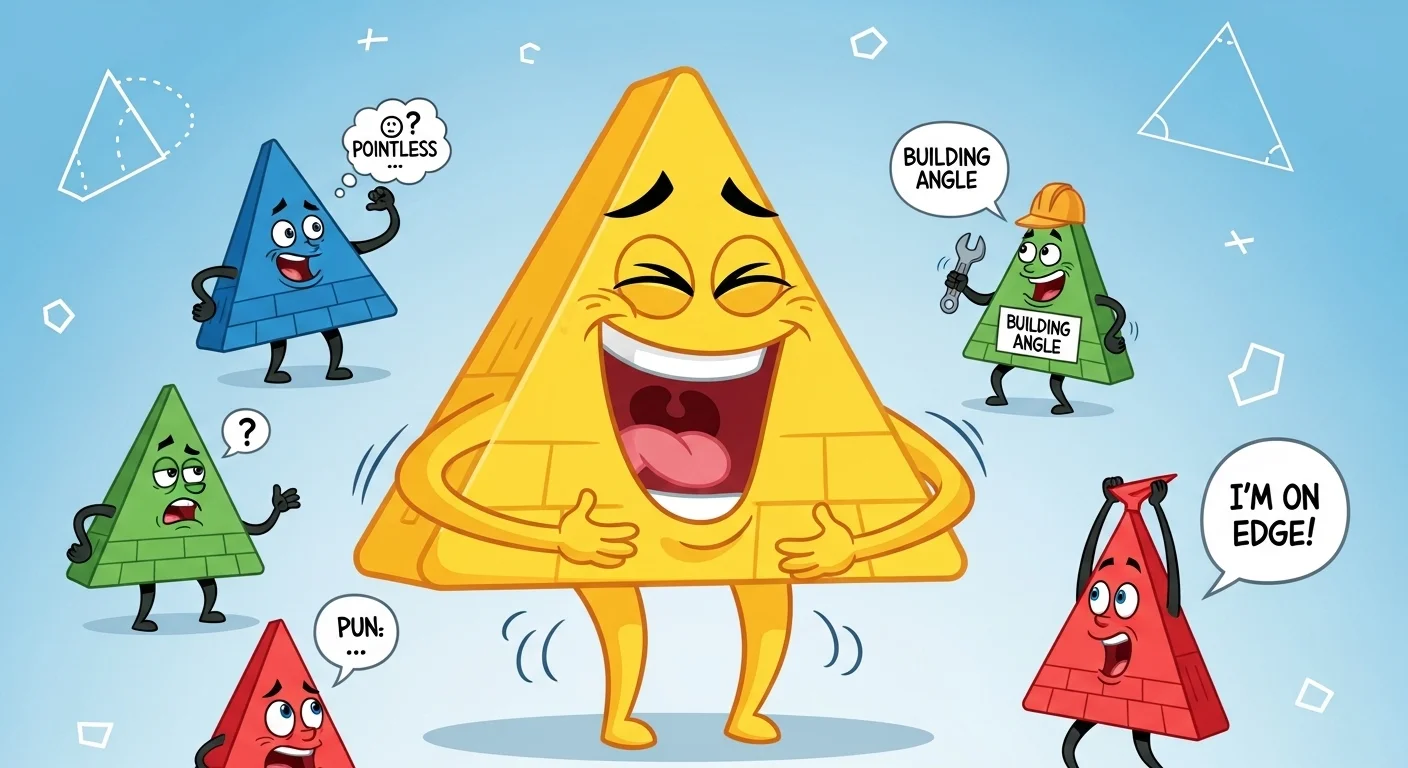 Funny Triangle Puns That Add Up