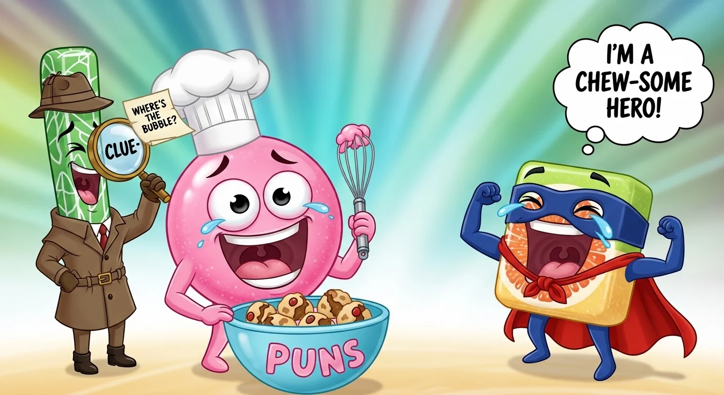 Gum Puns One Liners