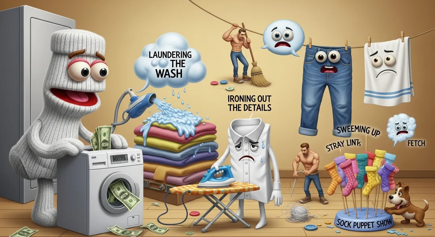 Home and Lifestyle Laundry Puns
