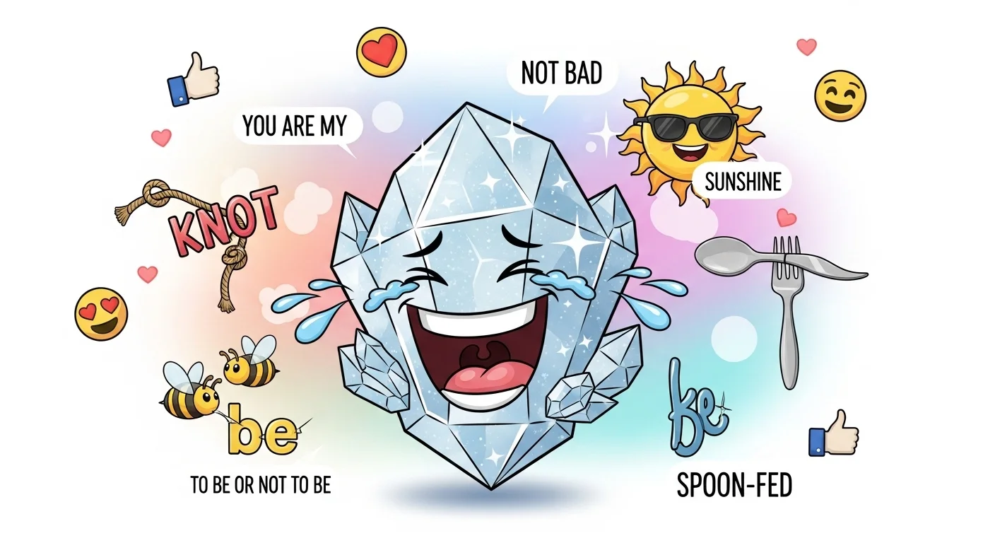 Instagram Crystal Caption Puns
