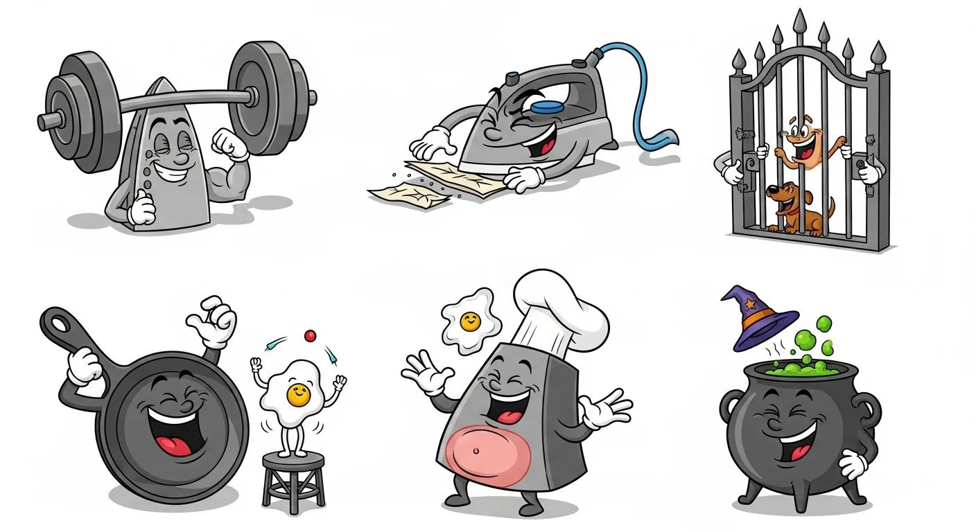 Iron Puns One Liners