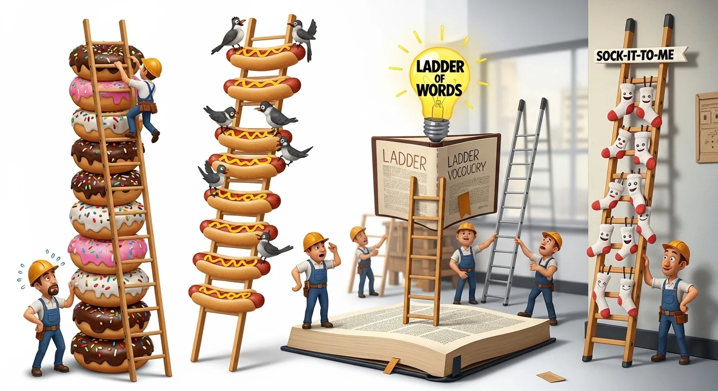 Ladder Puns for DIY and Construction