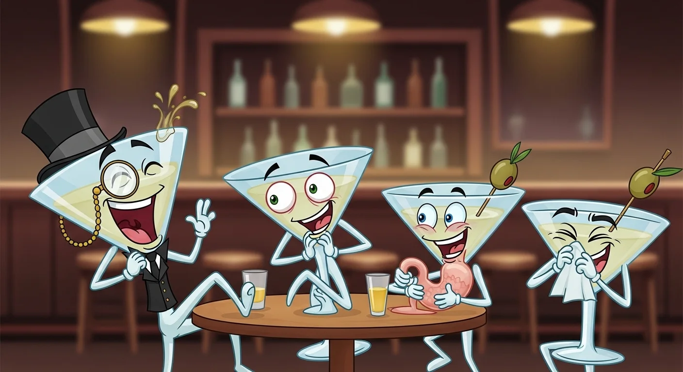 Martini Puns One Liners