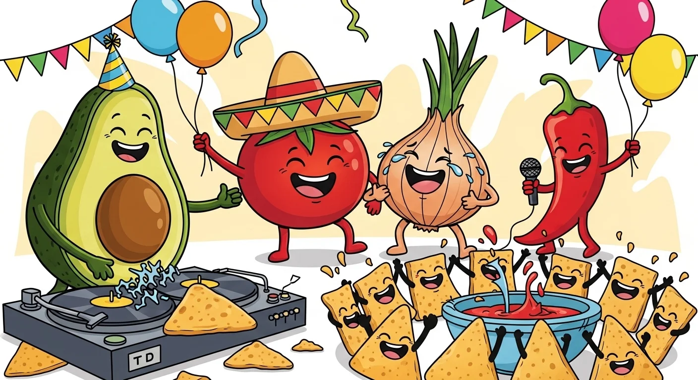Party & Food Salsa Puns