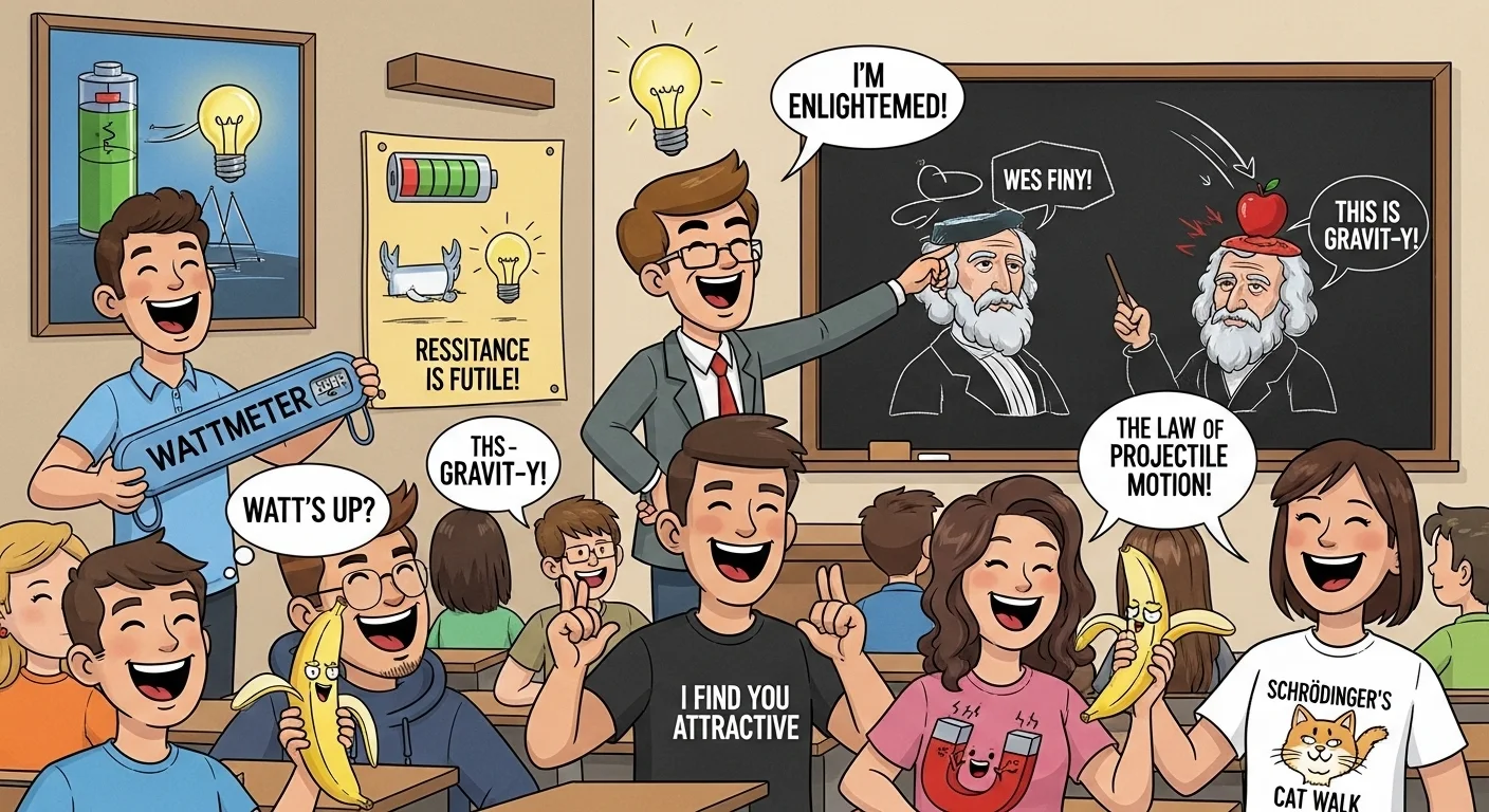 Physics Puns for Students and Teachers
