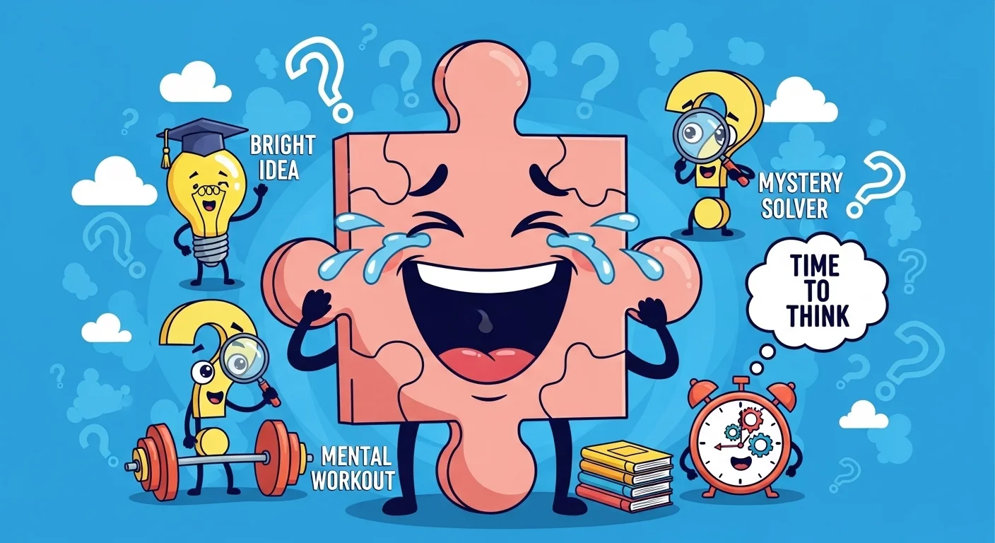 Puzzle Puns for Brain Games and Riddles