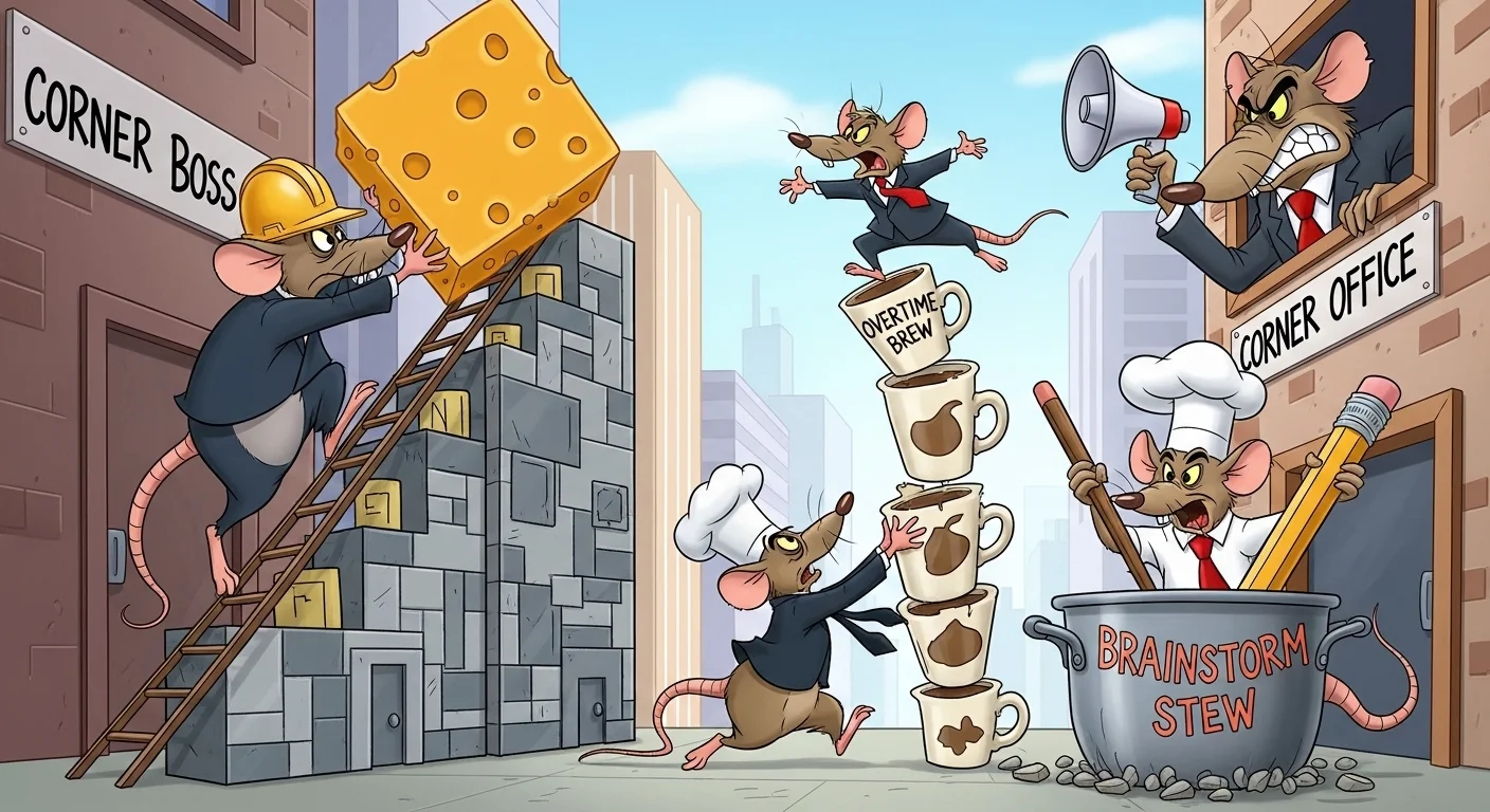 Rat Race and Work Puns