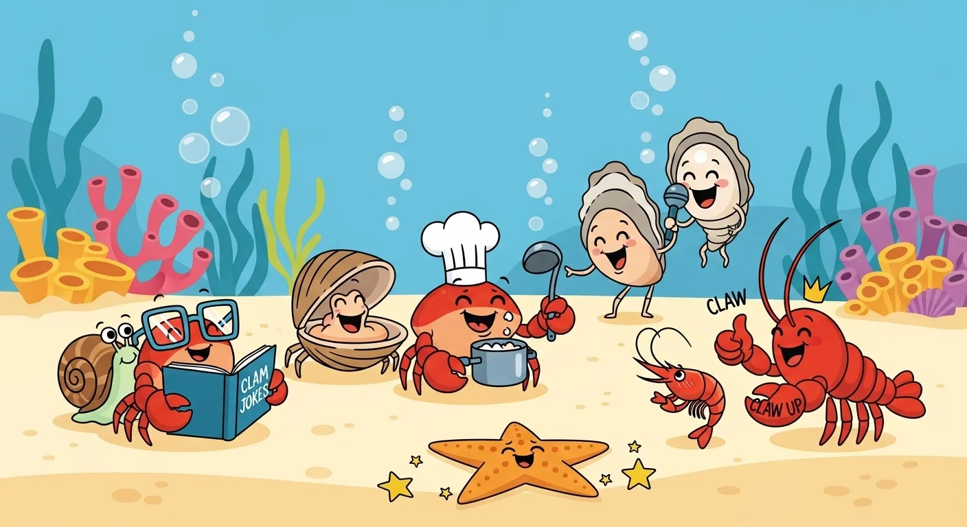Shellfish Puns for Kids and Fun