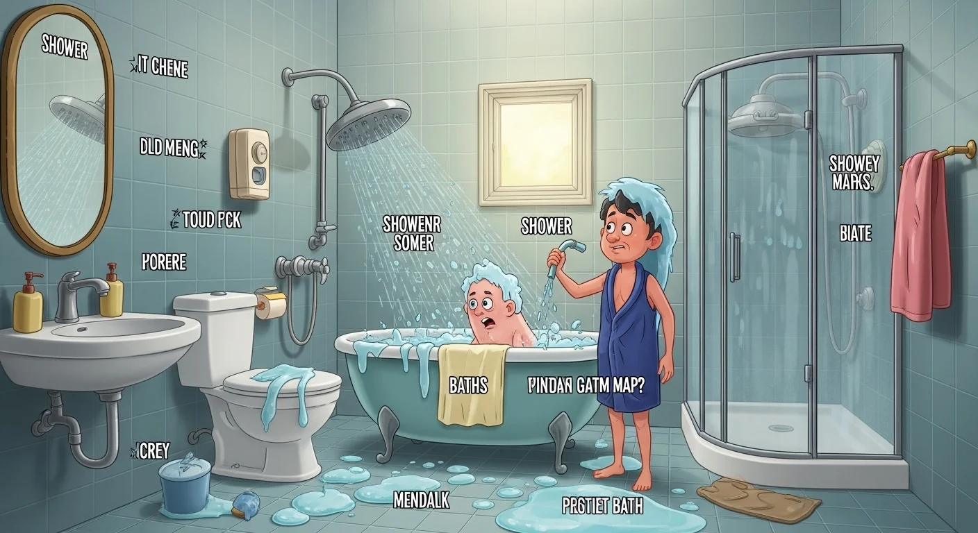 Shower Puns for Bathrooms and Signs