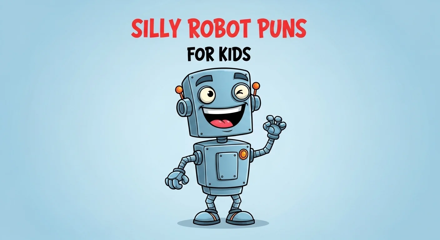 Silly Robot Puns for Kids