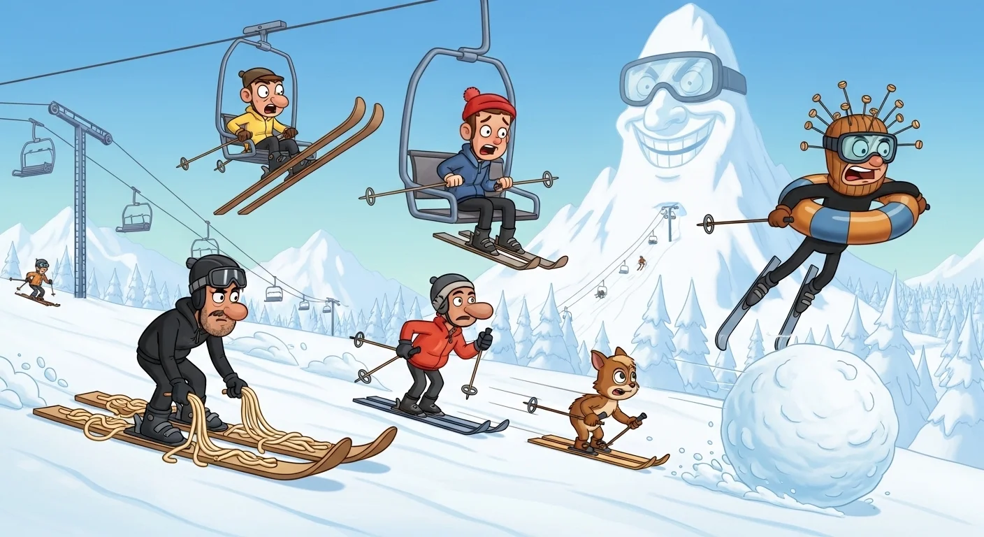 Ski Puns One Liners