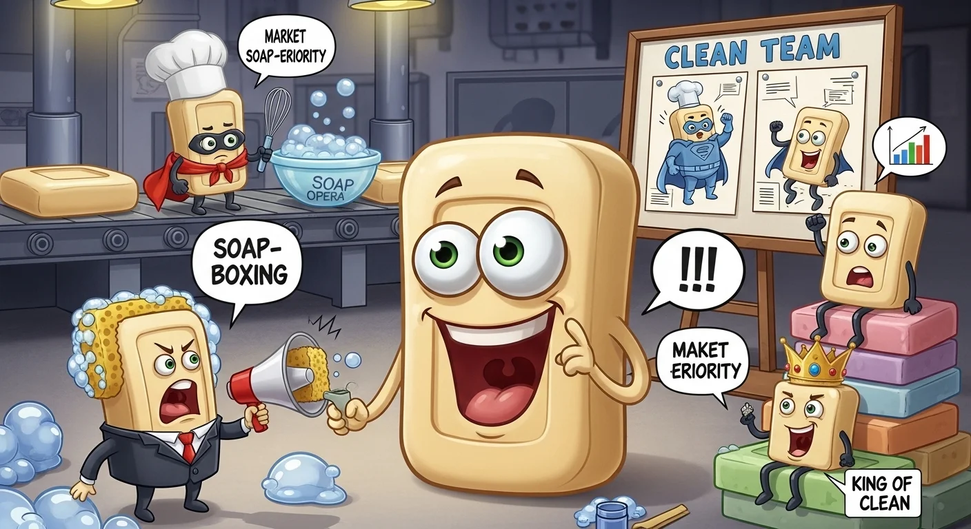 Soap Business & Marketing Puns