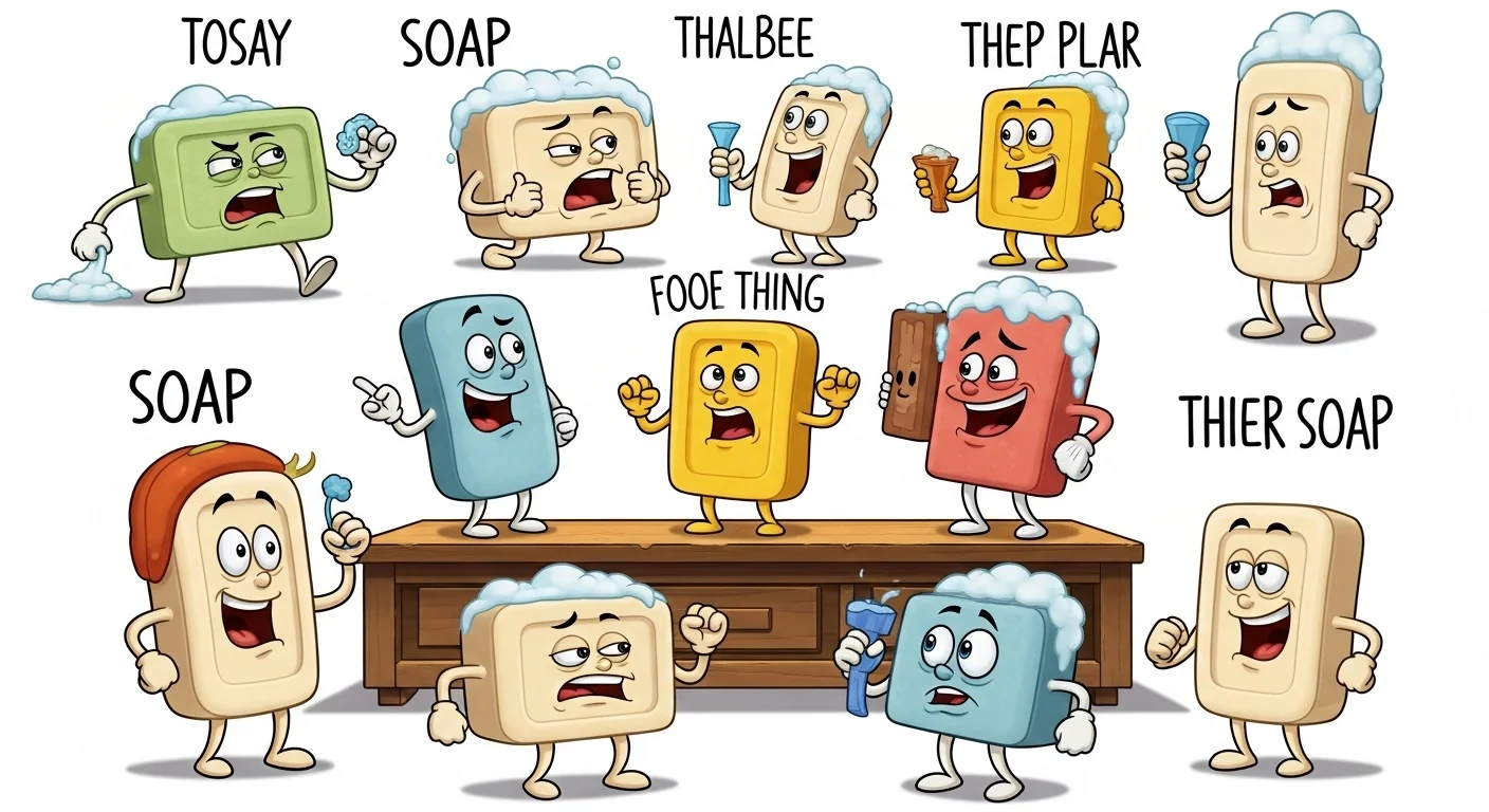 Soap Puns One Liners