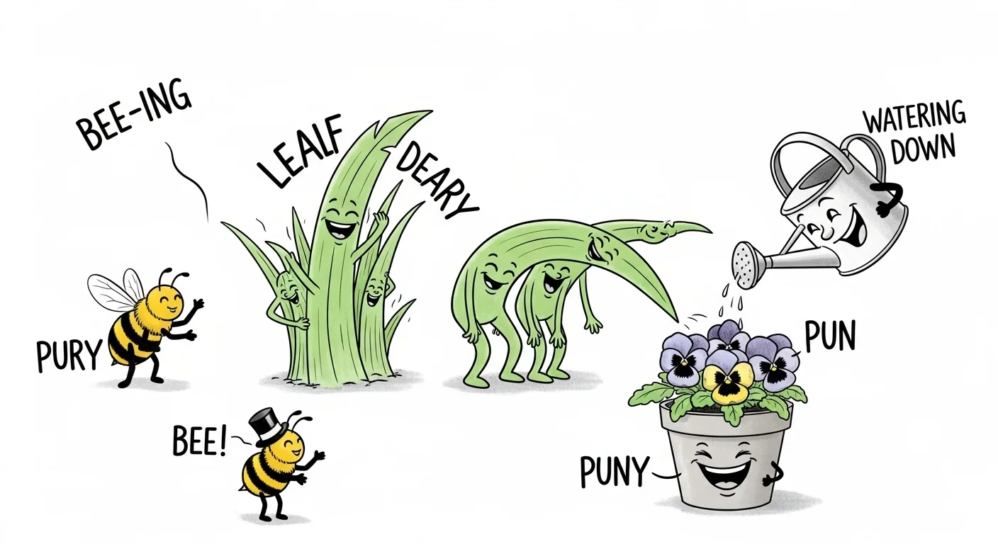 Spring and Seasonal Flower Puns