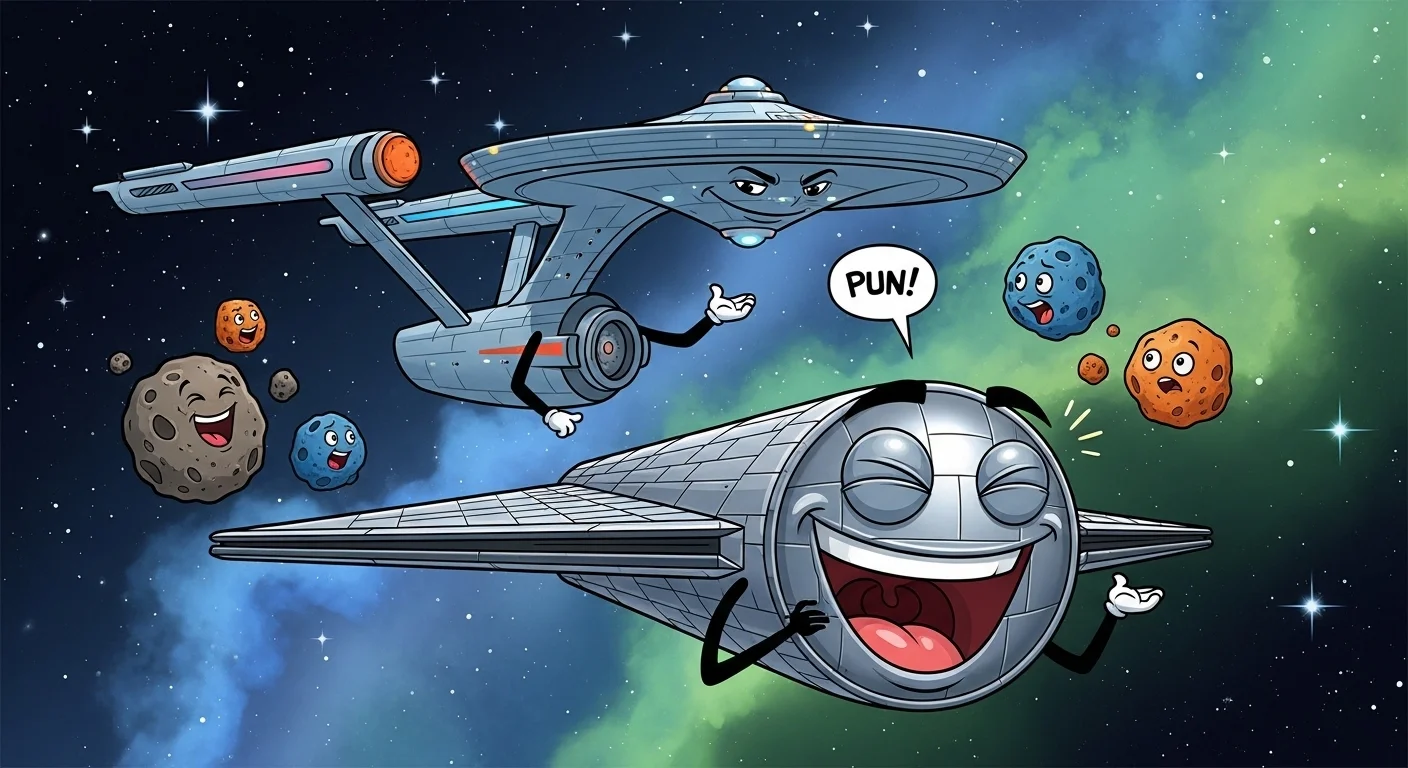 Starship and Enterprise Puns