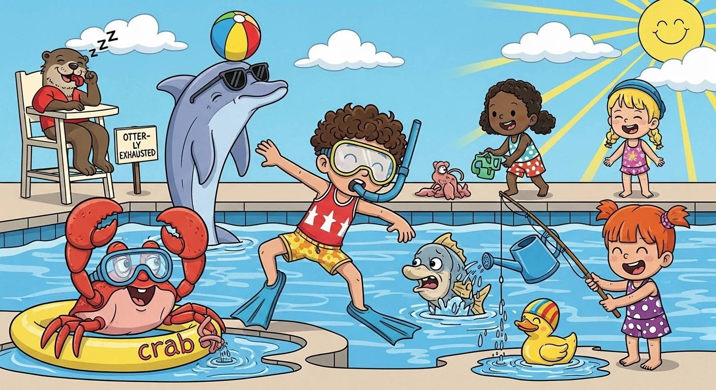 Swimming Puns for Kids and Fun