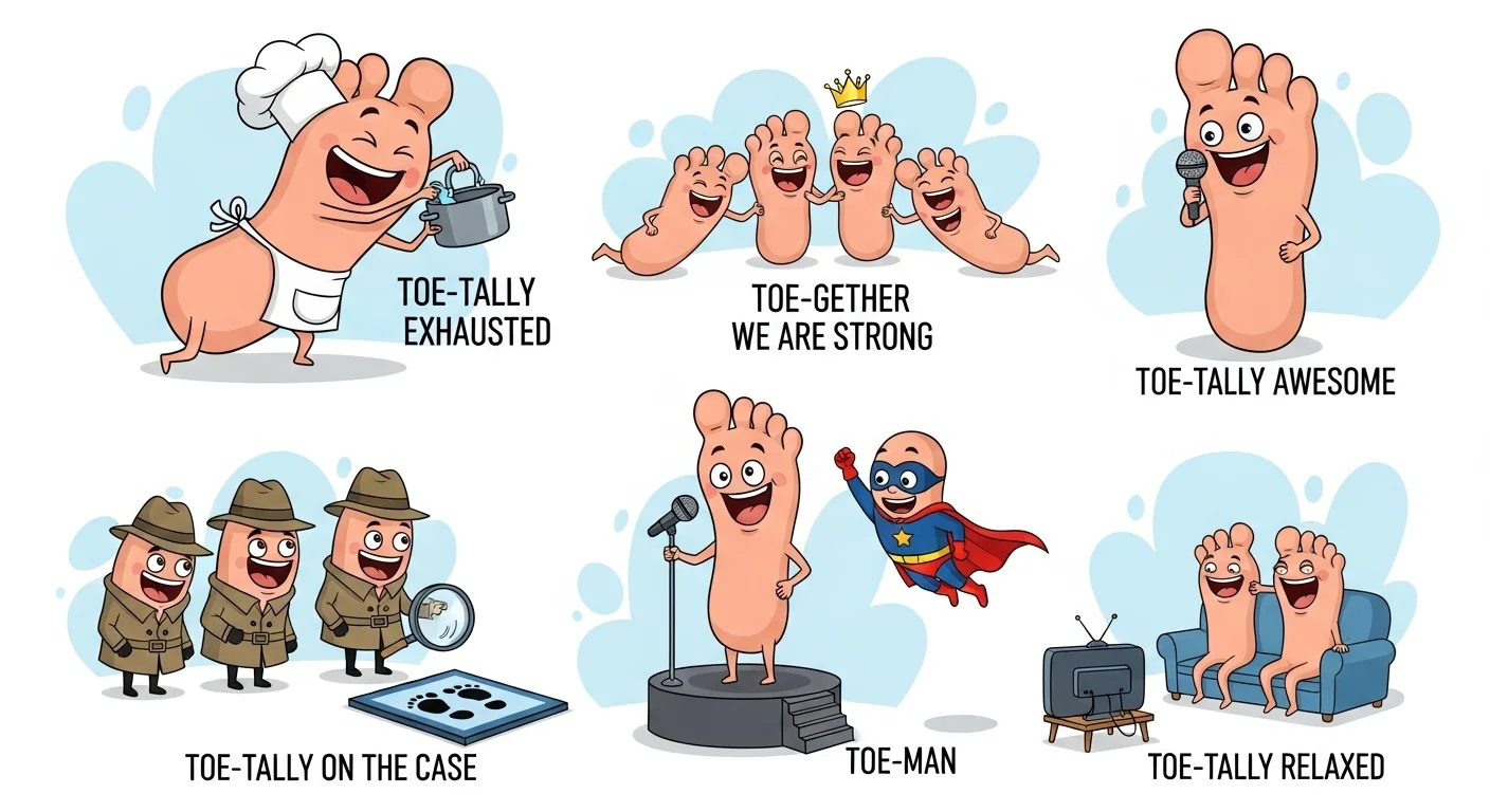 Toe Puns One Liners
