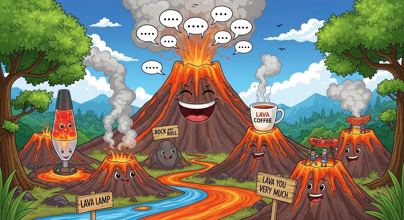 Volcano Puns for Education and Science