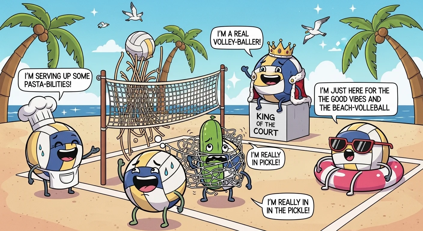 Volleyball Puns One Liners
