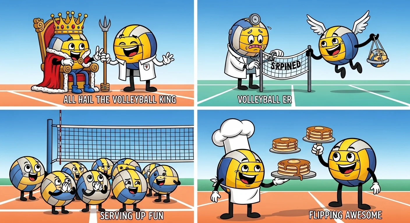 Volleyball Puns for Kids and Fun
