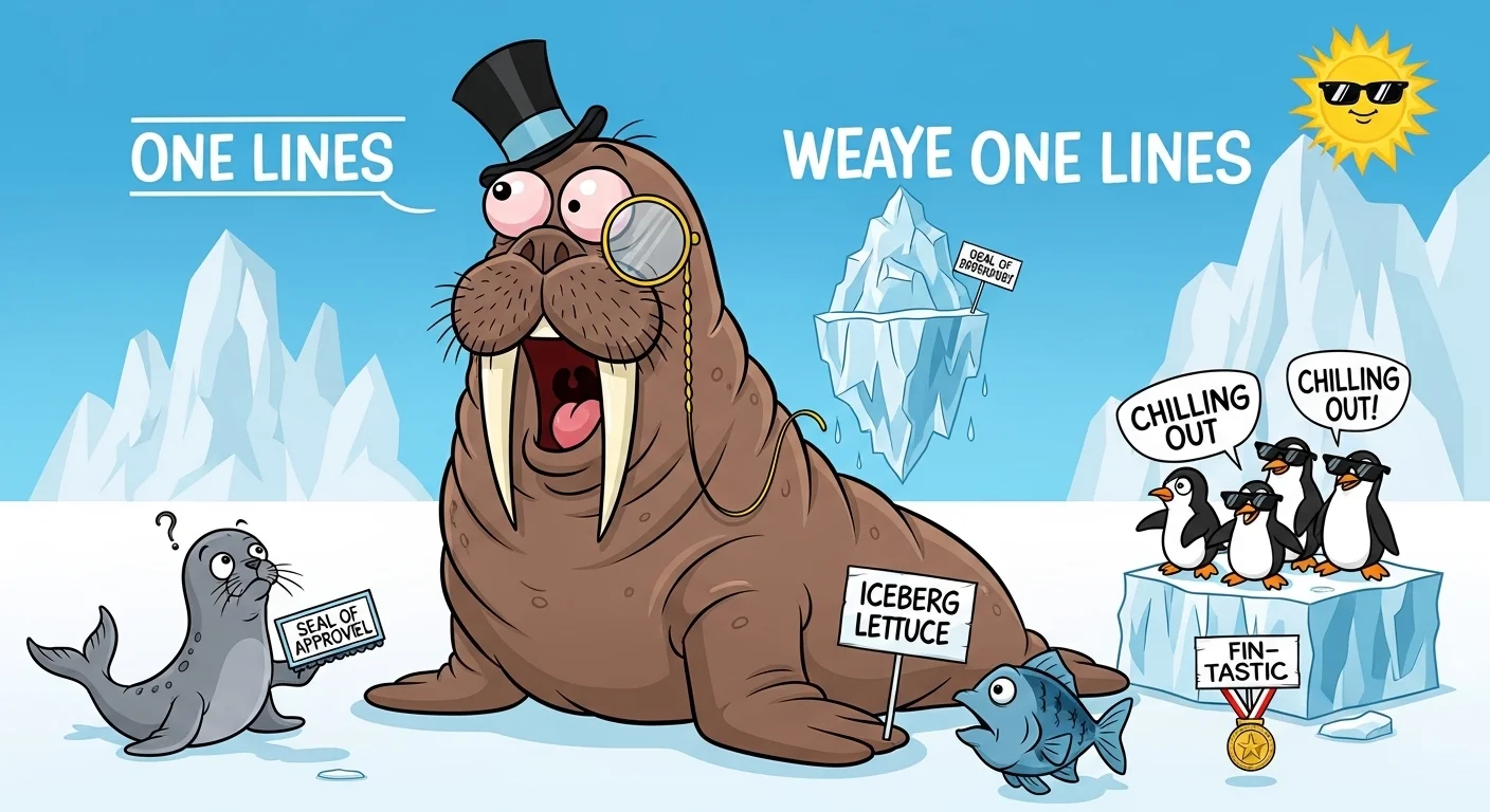 Walrus Puns One Liners