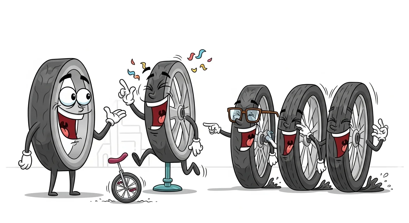 Wheel Puns One Liners