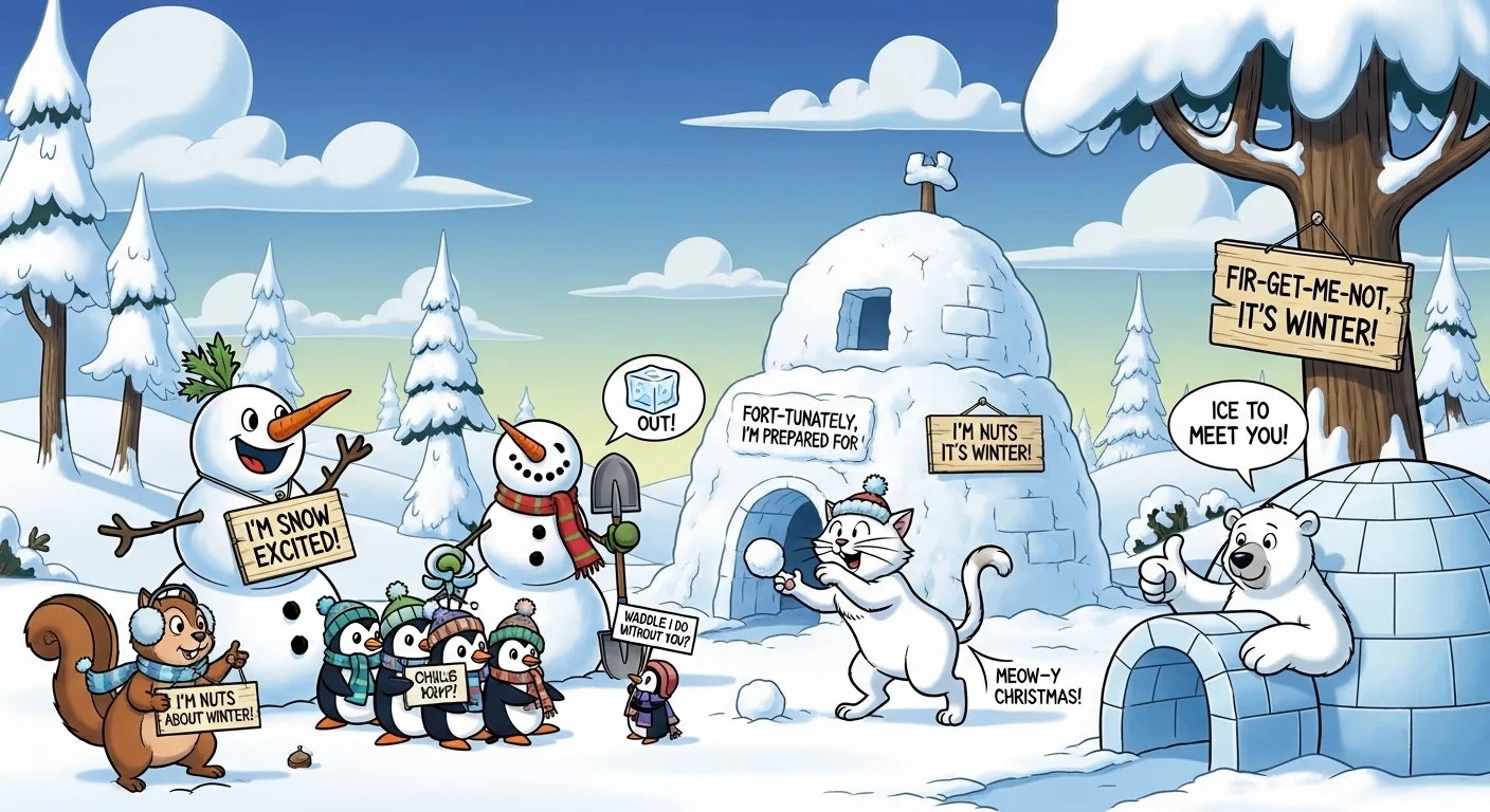 Winter and Snow Puns