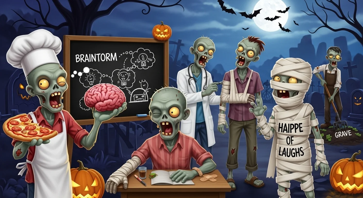 Zombie Puns for Halloween
