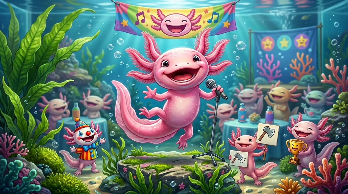 Axolotl Puns One Liners