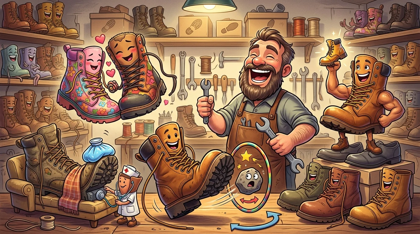 Boot Puns One Liners