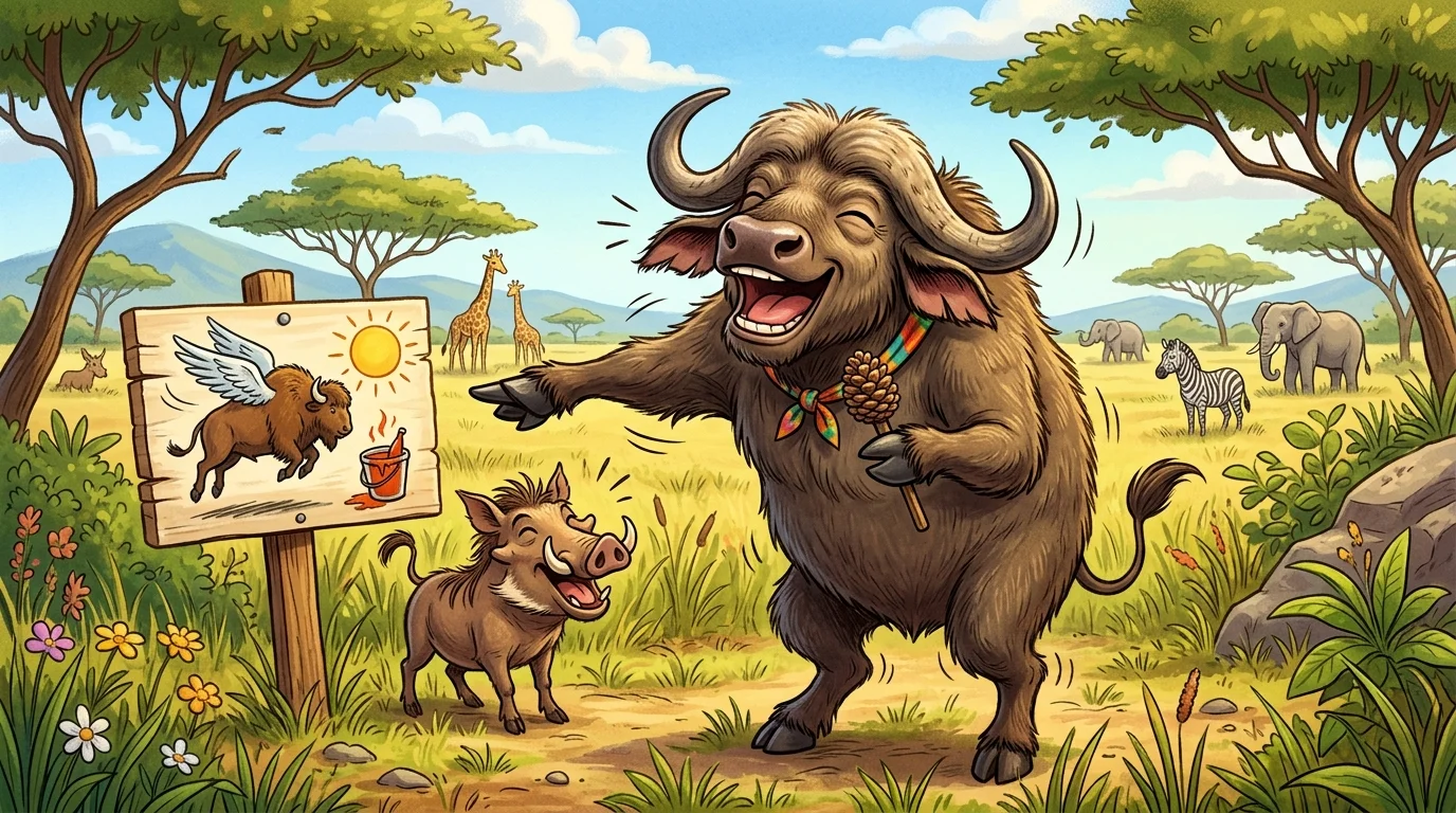 Buffalo Wildlife Puns