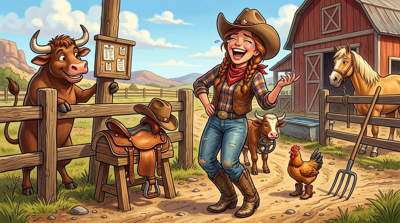 Classic Cowgirl Puns