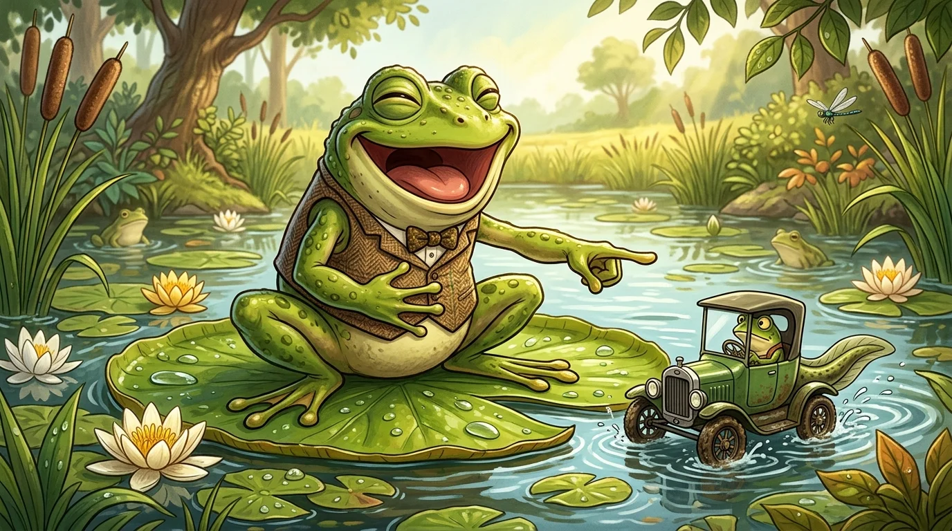 Classic Frog Puns