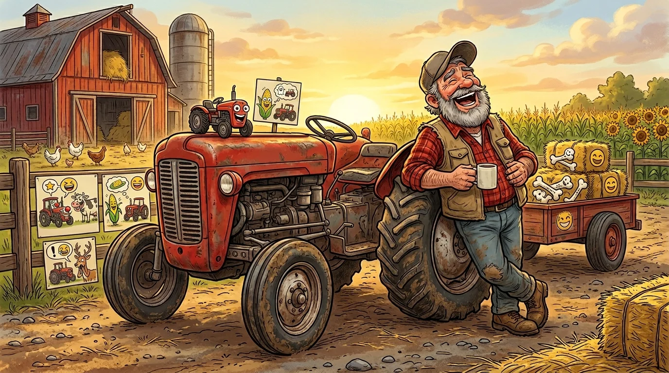 Classic Tractor Puns