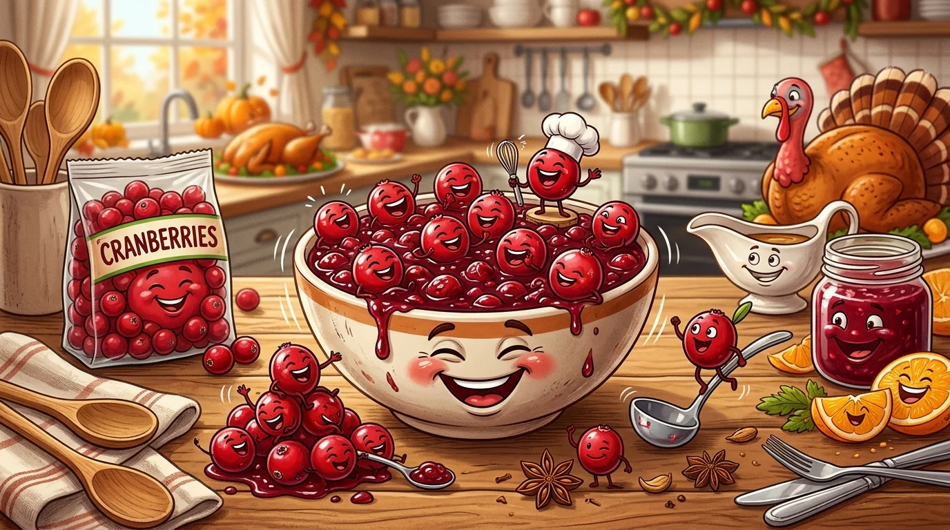 Cranberry Sauce & Recipe Puns