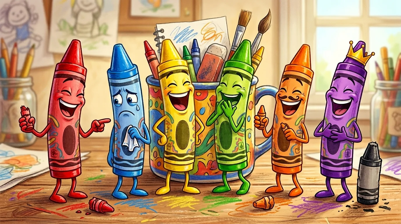 Crayon Puns One Liners