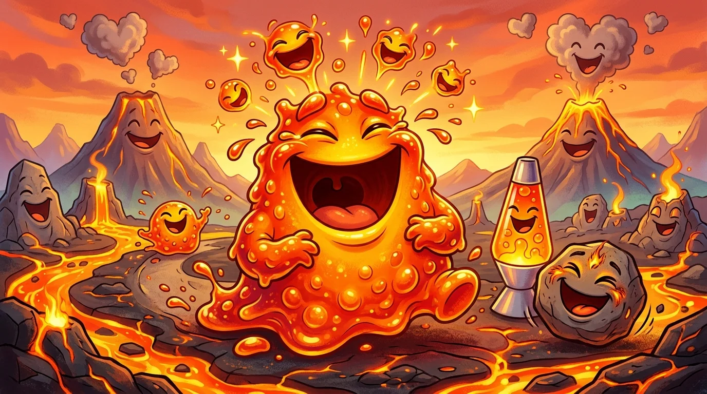 Creative Lava Wordplay