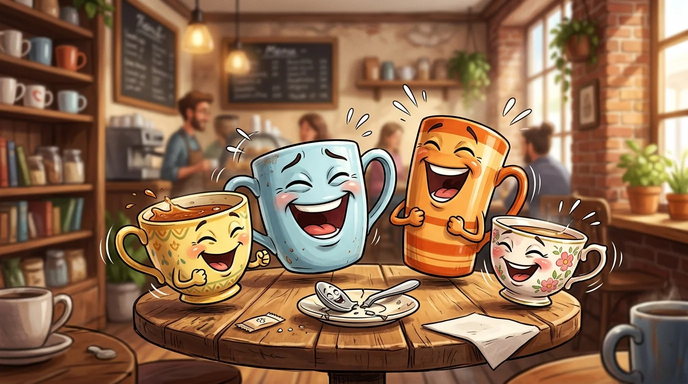 Cup Puns Captions