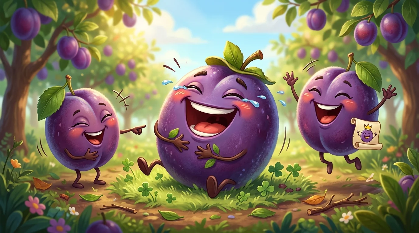 Cute & Light Plum Puns
