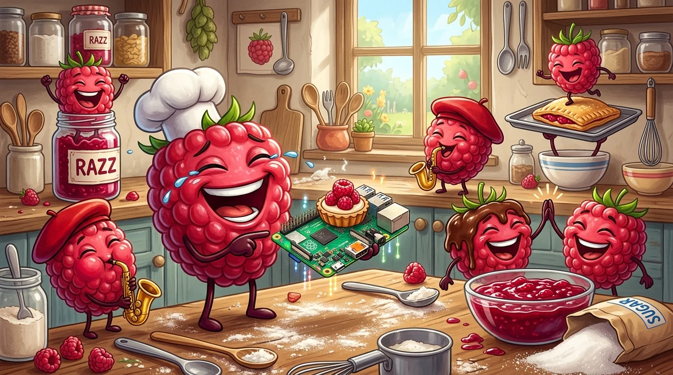 Dessert & Food Raspberry Puns