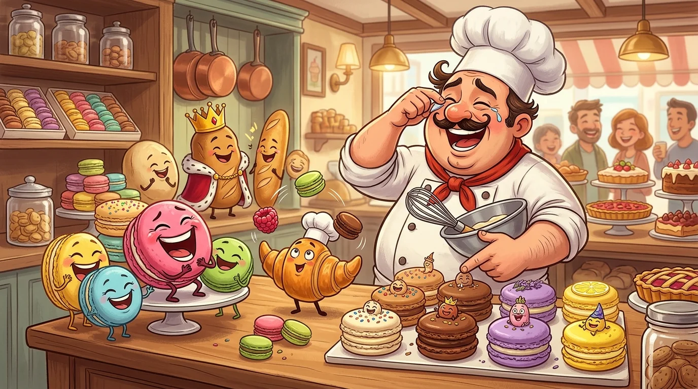 Fancy Macaron and Patisserie Puns