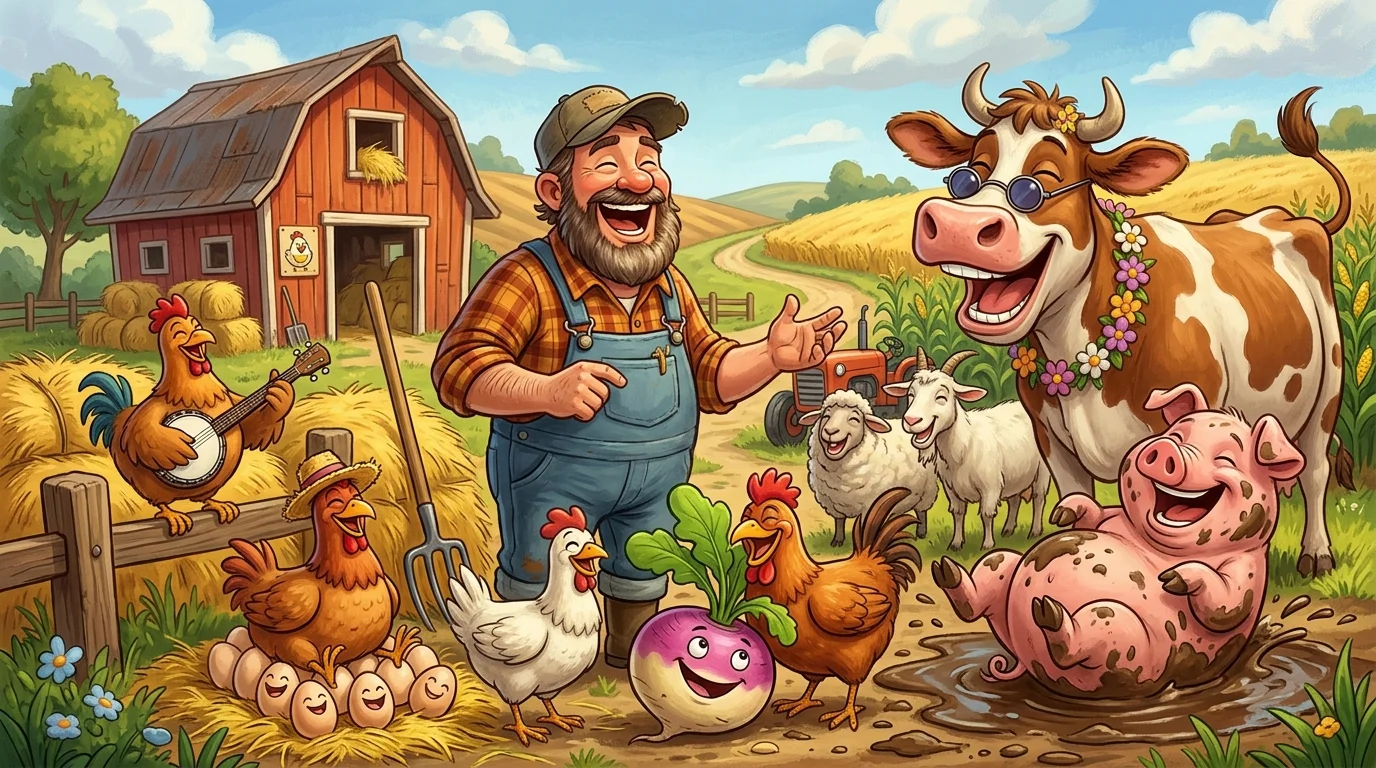 Farmer Puns for Kids and Family