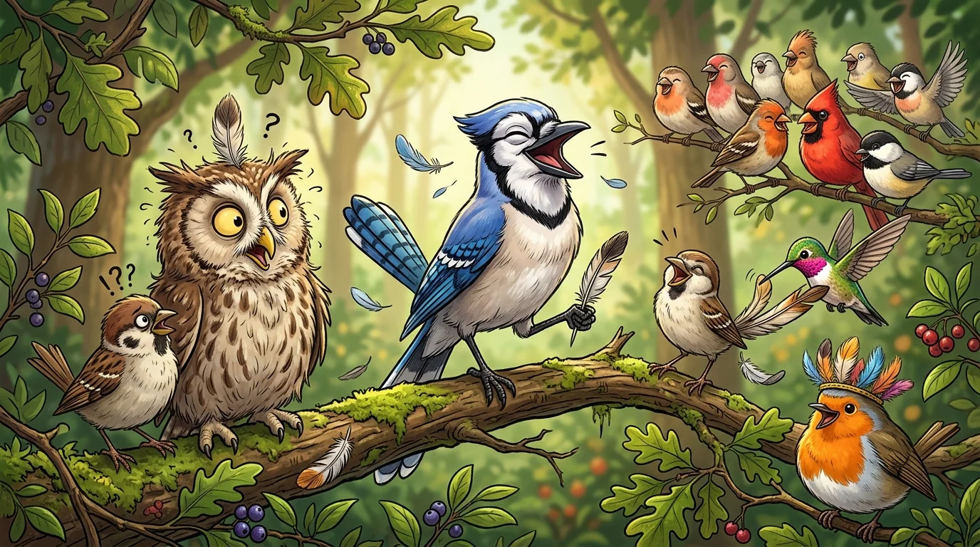 Feather Puns Inspired by Birds