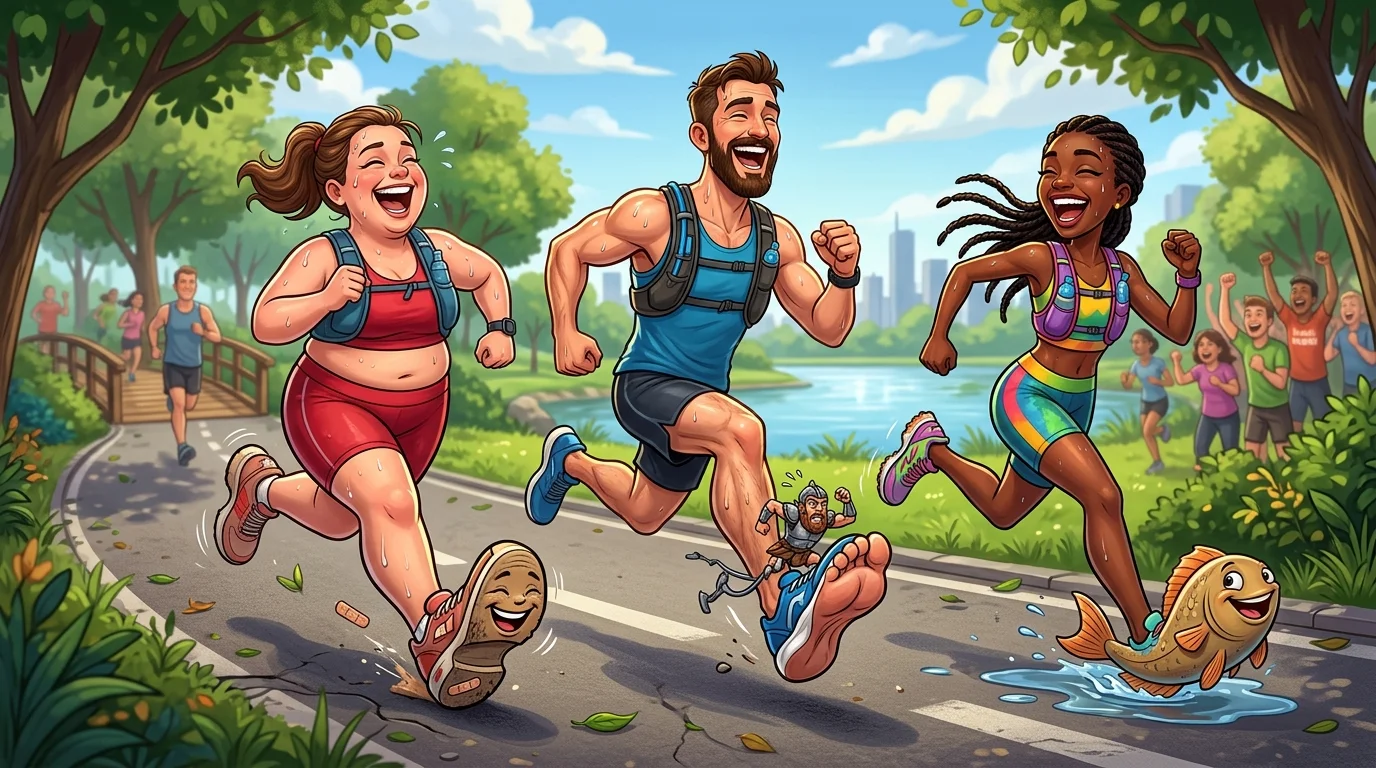 Fitness and Running Foot Puns