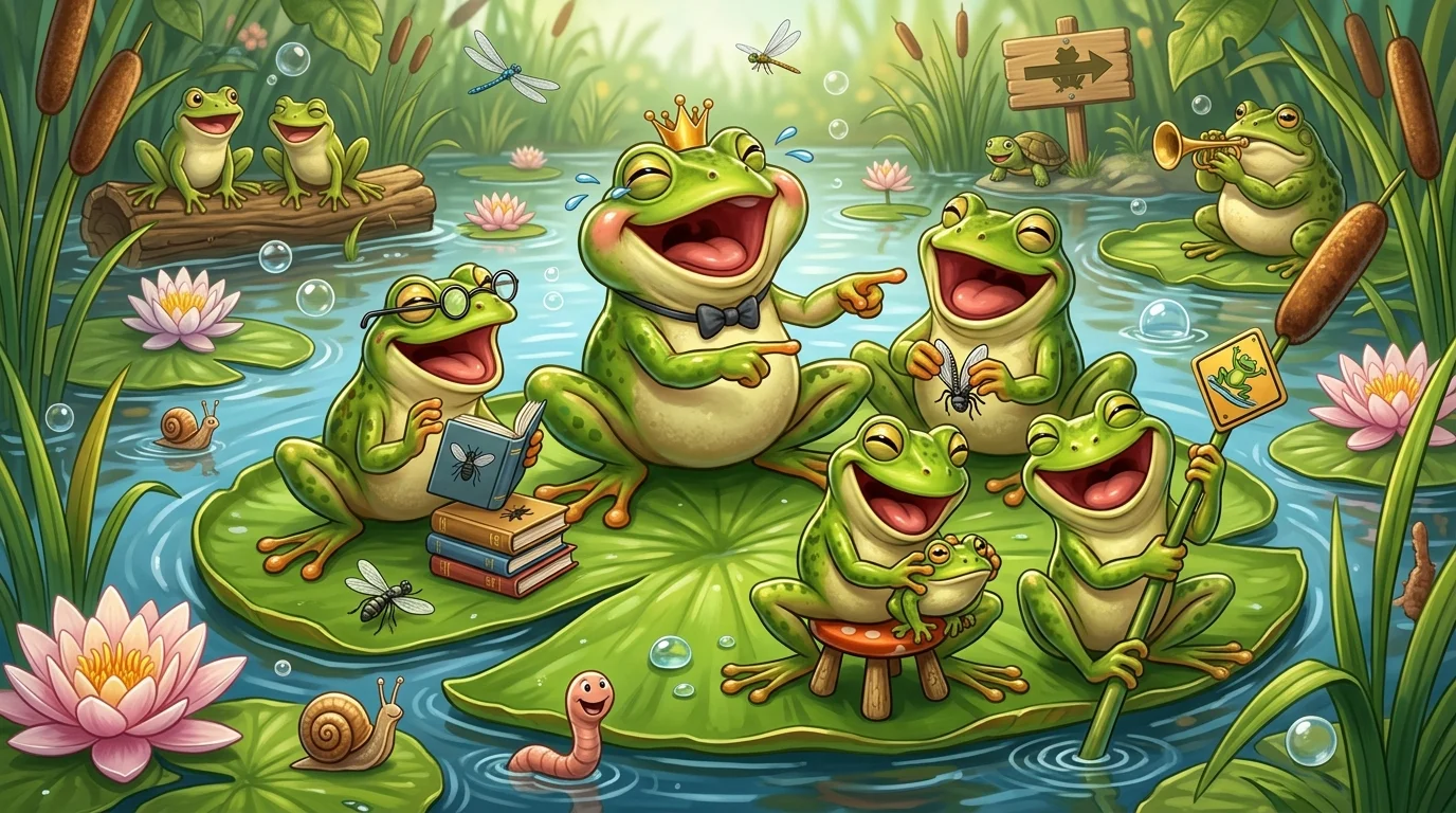 Frog Puns One Liners