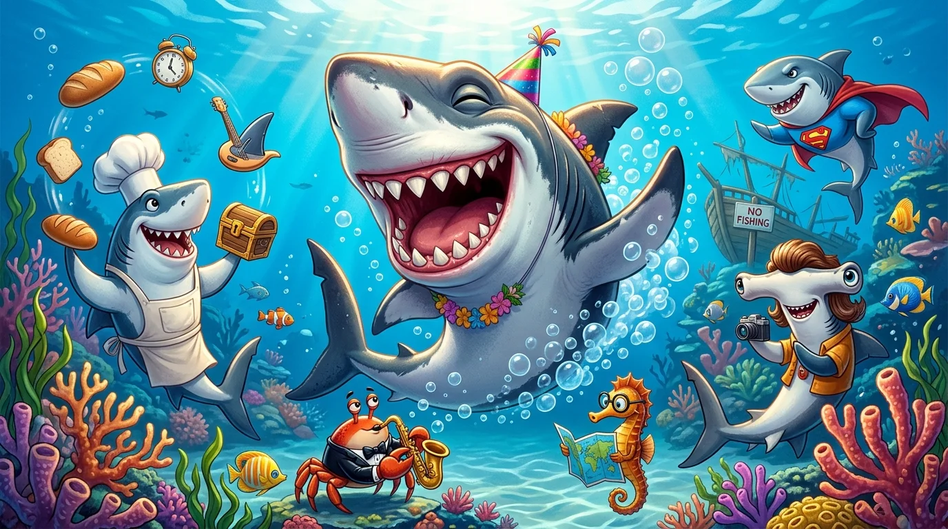 Funny Shark Puns