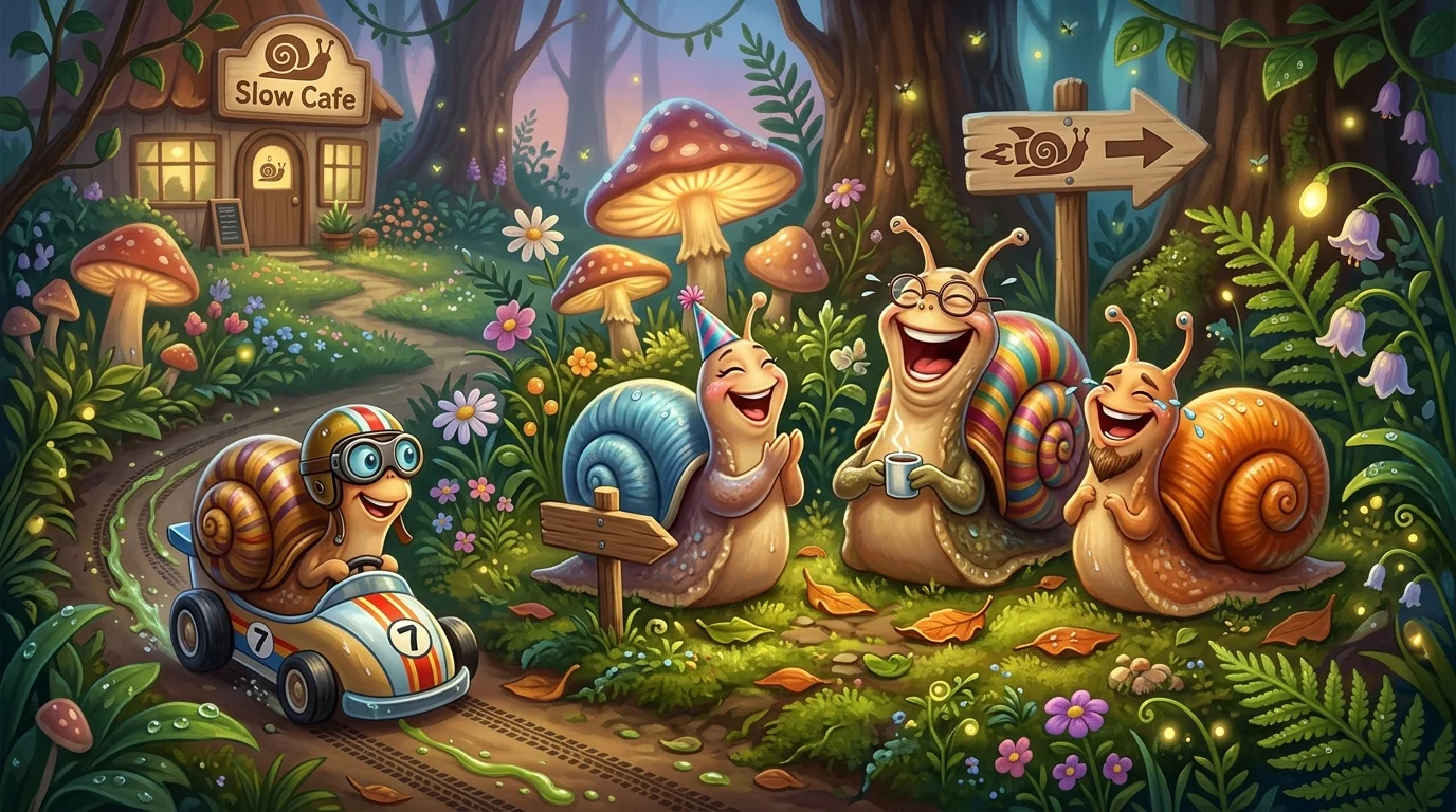 Funny Snail Puns