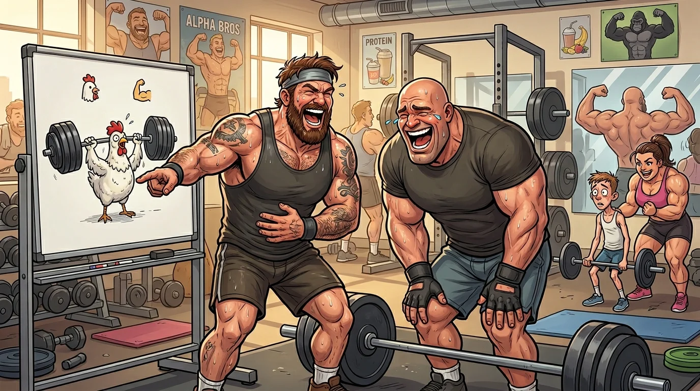 Gym and Alpha Bro Puns